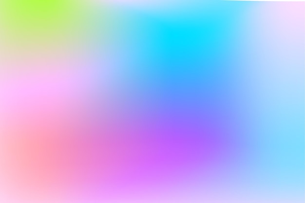 Gradiente vibrante y suave de tonos pastel