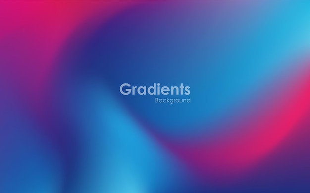 gradientes abstractos azul rosa y fondo púrpura