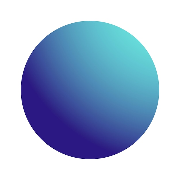 Gradientes de color del círculo redondeados botones de esfera vibrante conjunto holográfico vectorial