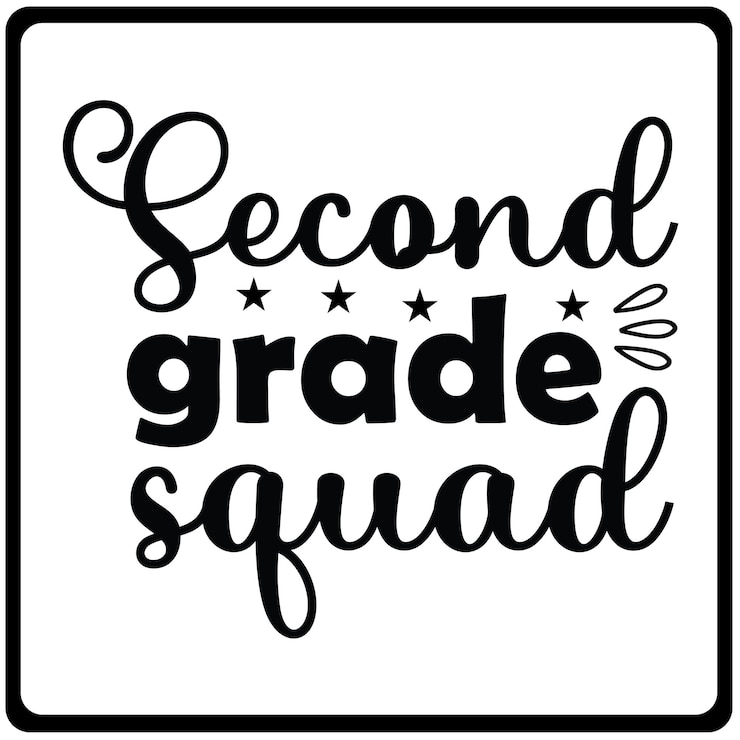 Vector grado negro svg de vuelta a la escuela diseño de camiseta