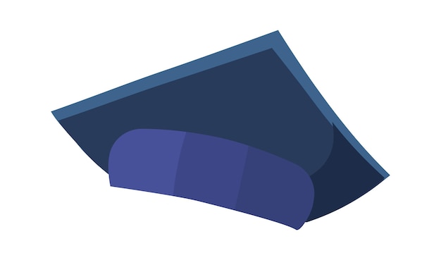 Graduado sombrero Educación icono Vector ilustración