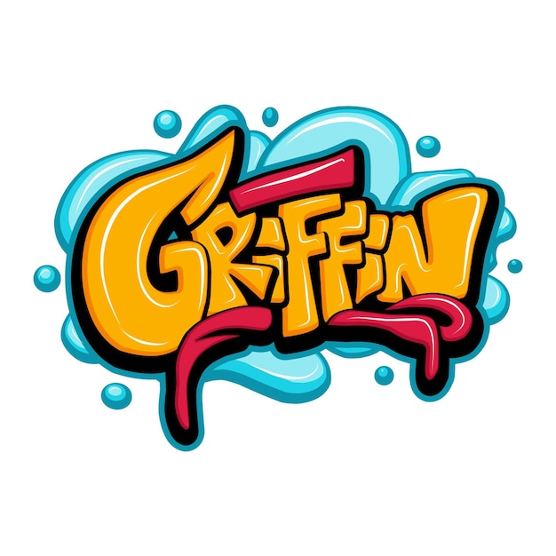 graffiti nombre tipografía arte