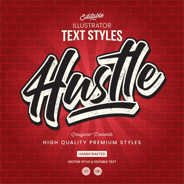 Graffiti Text Style