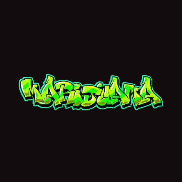 graffiti vector etiquetado carta palabra texto arte callejero mural dibujo a mano