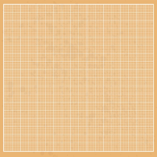 Gráfica de papel naranja grunge con glóbulos blancos