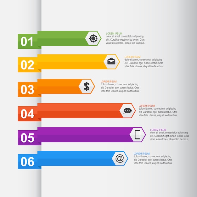 Gráfico de barras diagrama gráfico estadístico horizontal infografía