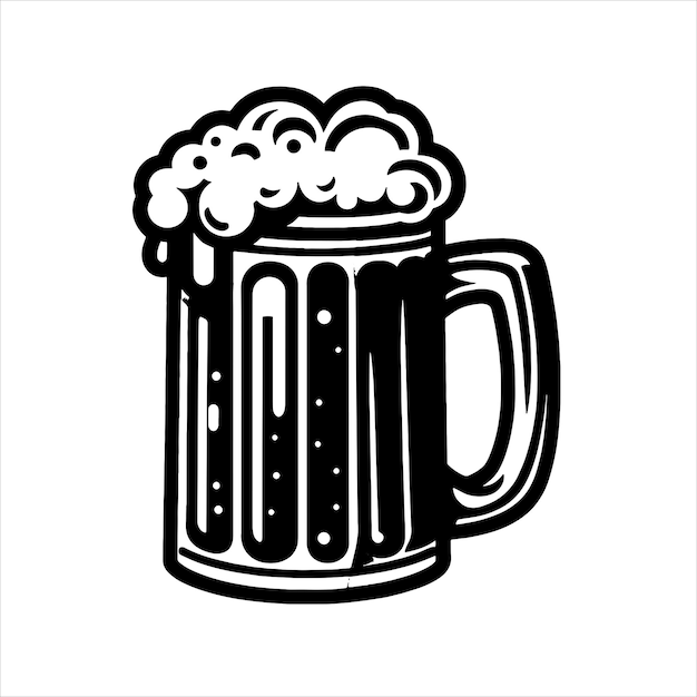 Gráfico de clipart vectorial de cerveza Svg