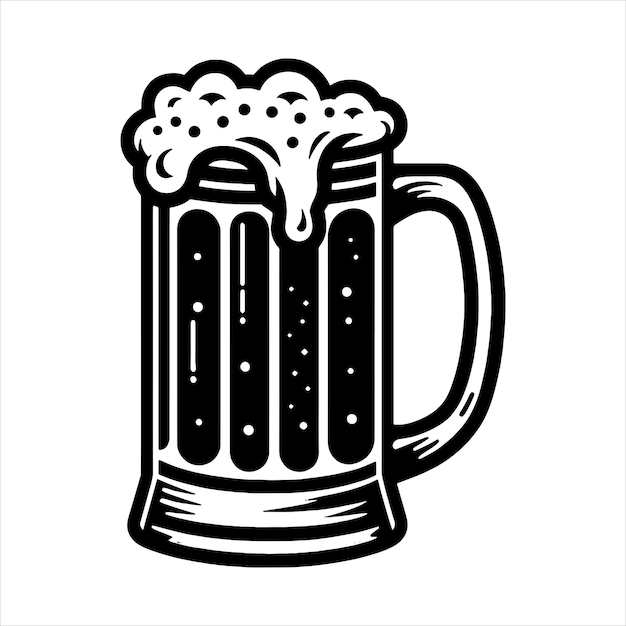 Gráfico de clipart vectorial de cerveza Svg