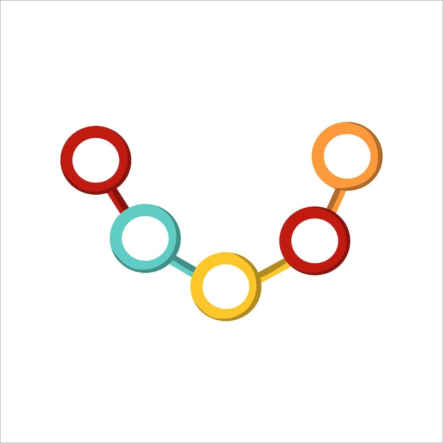 Gráfico de colección para diseño de vectores infográficos de información empresarial