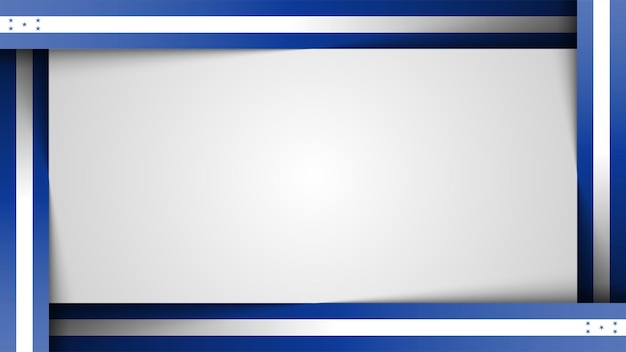 Gráfico y etiqueta de fondo de borde de Honduras