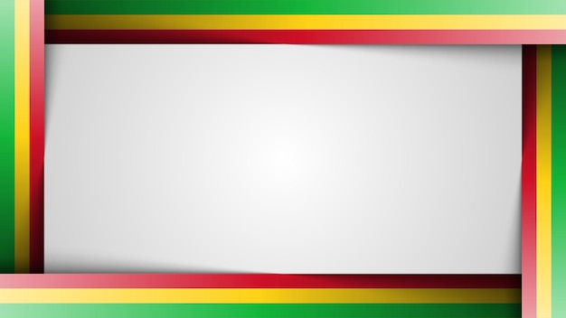 Gráfico y etiqueta de fondo de borde de Mali