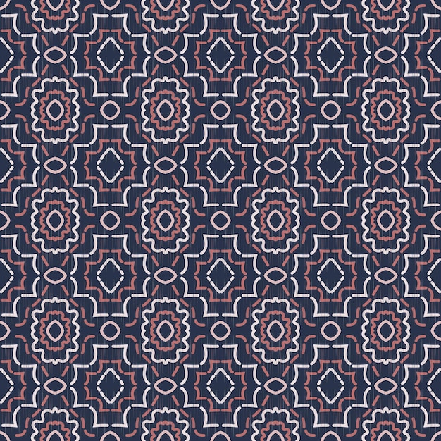 Gráfico de geometría de patrones sin fisuras para el vector de papel tapiz texturizado de tela de piso de cubierta de envoltura textil