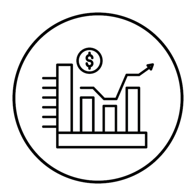 un gráfico de un gráfico con un gráfico que dice dólar