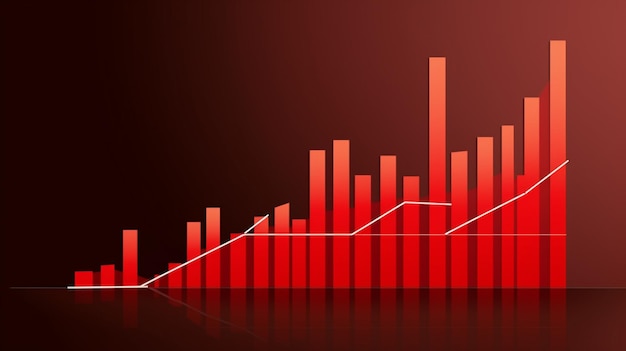 Vector un gráfico con un gráfico que dice gráfico en él