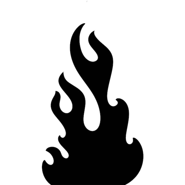 Gráfico de llama de automóvil de músculo de hotrod tribal para capuchones laterales y motocicletas Se puede usar como pegatina