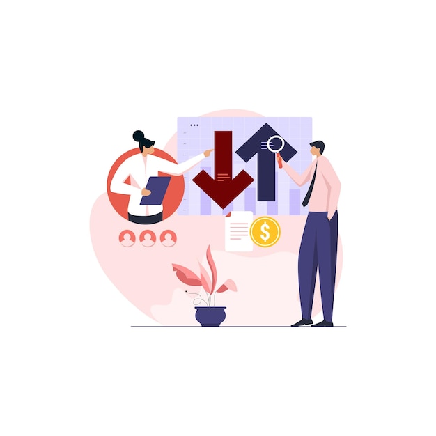 Gráfico del mercado de valores de velas y análisis de datos financieros de materias primas y bolsa de valores en tiempo real