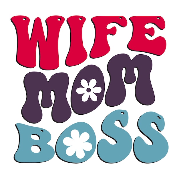 Un gráfico que dice esposa mamá jefa