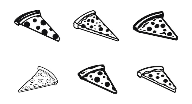 Gráfico de rebanadas de pizza con queso