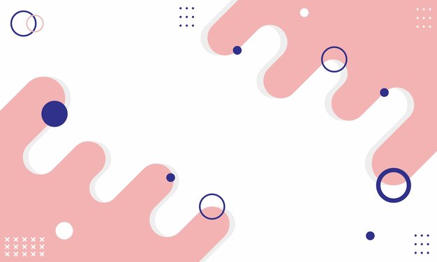 Un gráfico rosa y azul con círculos en la parte inferior.
