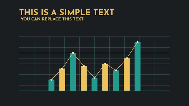un gráfico de un texto simple simple con un gráfico que dice que es un gráfico