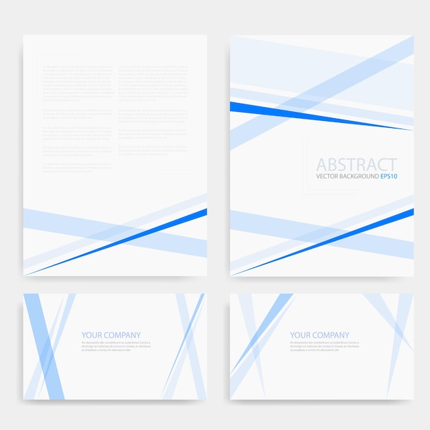 Gráfico de vector de folleto comercial de volante de encabezado con espacio para diseño de texto y mensaje