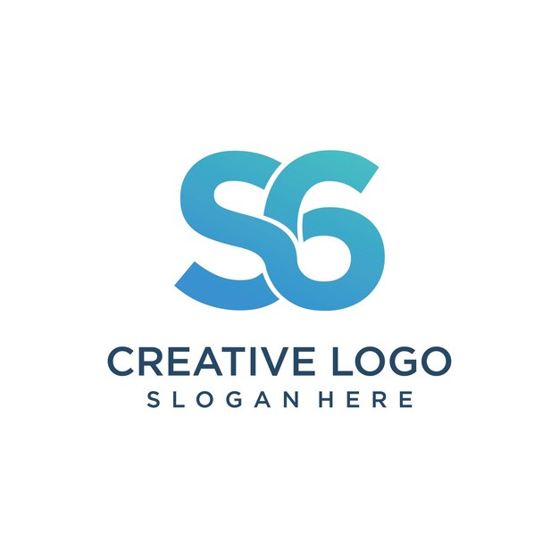 Gráfico de vector de plantilla de diseño de logotipo de letra RG