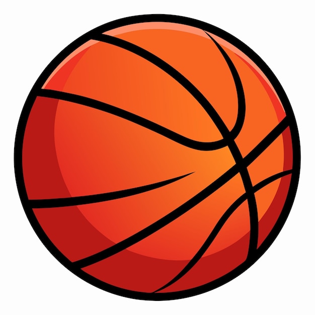 Gráfico vectorial de baloncesto