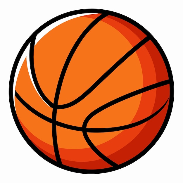 Gráfico vectorial de baloncesto
