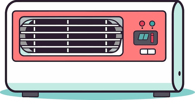 Gráfico vectorial de la bobina del evaporador