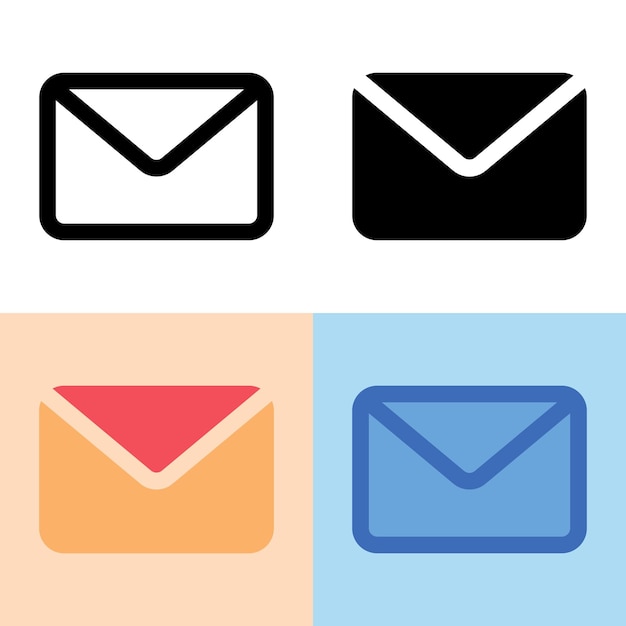 Gráfico vectorial de ilustración del icono de mensaje perfecto para la nueva aplicación de la interfaz de usuario, etc.