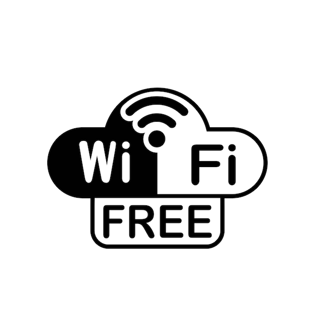 Gráfico vectorial de ilustración del icono de Wifi
