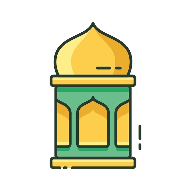 Gráfico vectorial de ilustración del Ketupat