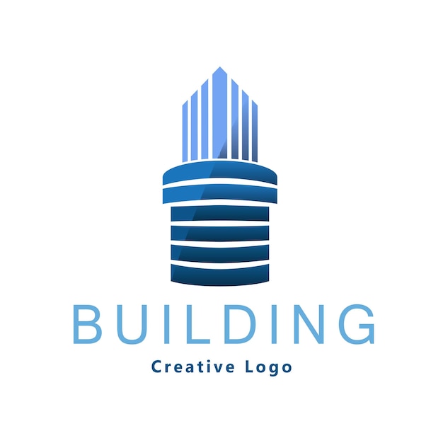 Gráfico vectorial de ilustración del logotipo del edificio