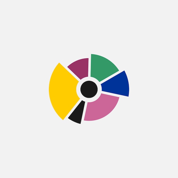 gráfico vectorial del logotipo de estadística