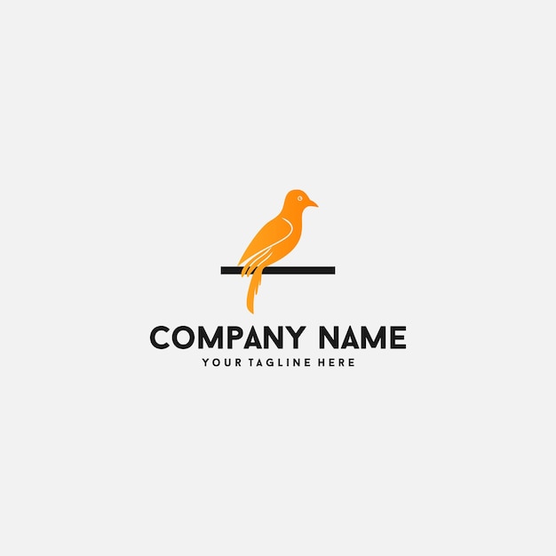 gráfico vectorial del logotipo de la tienda de aves