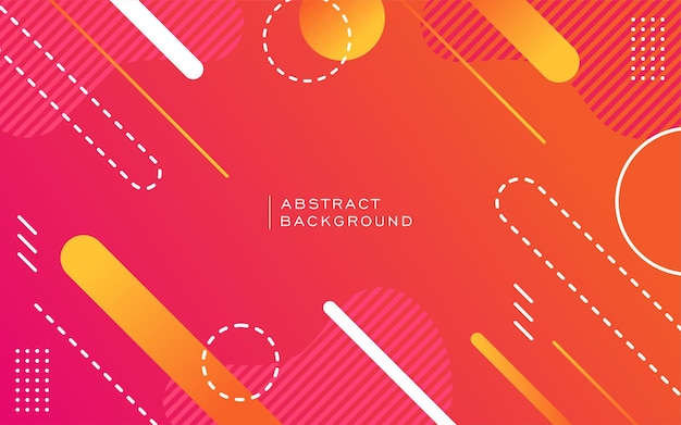 Gráfico vectorial moderno de fondo abstracto