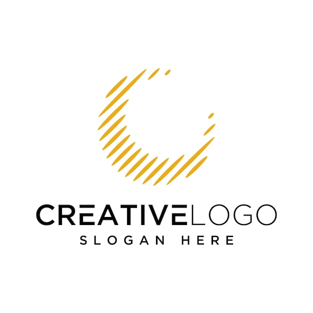 Gráfico vectorial de la plantilla de diseño de logotipo de círculo