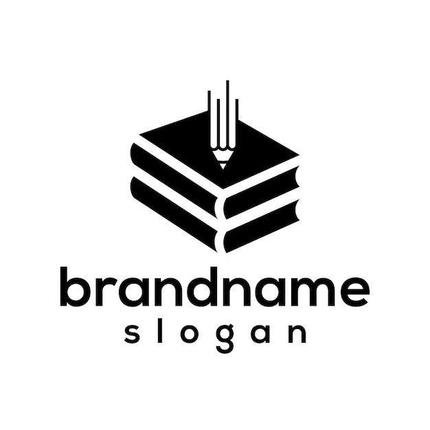 Gráfico vectorial de la plantilla de diseño de logotipo de educación