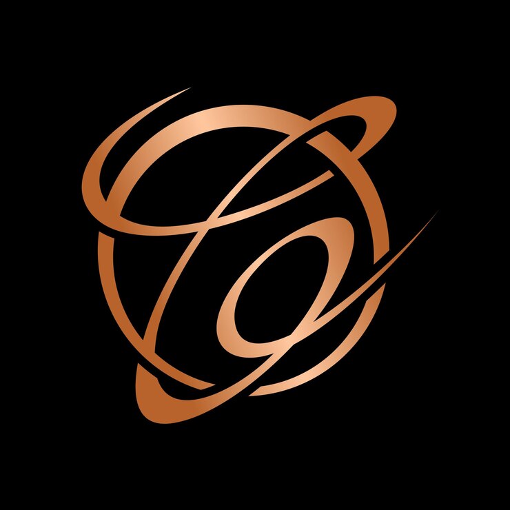 Vector gráfico vectorial de la plantilla de diseño de logotipo de script de letra c