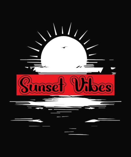 Gráfico vectorial de verano para el diseño de camisetas
