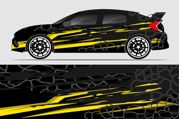 Gráficos Sticker de amplificador de vinilo para coches de carreras motocicletas