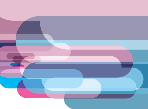 Gráficos vectoriales abstractos 7 fondo aislado