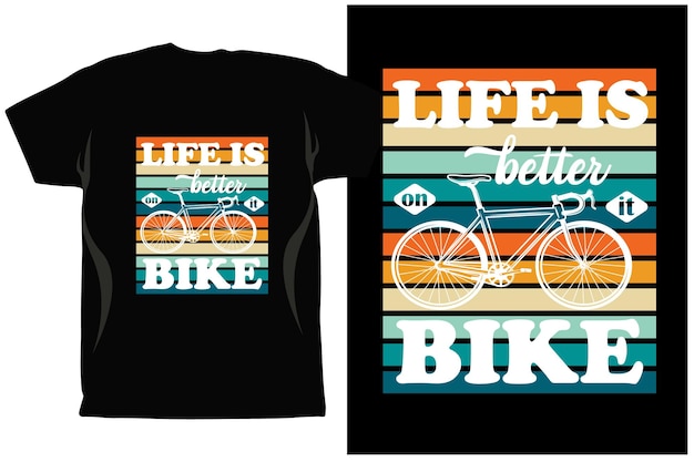 Gráficos vectoriales de diseño de camiseta de ciclismo. unisexo. ciclistas. camisa de bicicleta. camiseta ciclista divertida.