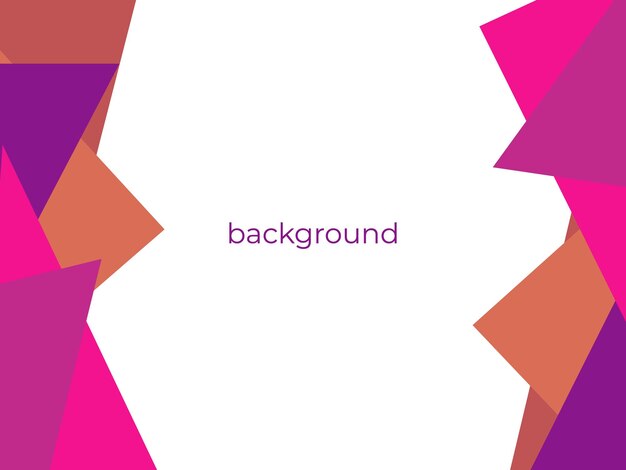 Gráficos vectoriales fondo abstracto en colores de tendencia para la inscripción de banner de presentación