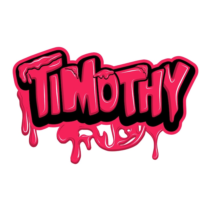 Vector grafiti letras tipografía ilustración de arte