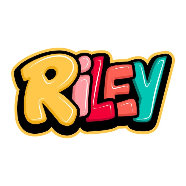 grafiti letras tipografía ilustración de arte