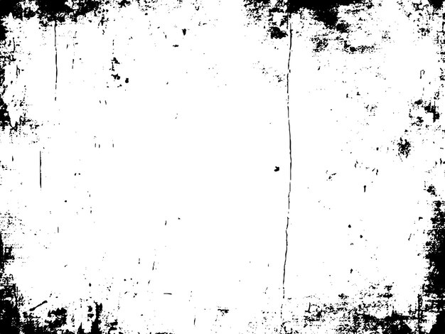 Grainy Monochrome Grunge Vector Design Un patrón abstracto en blanco y negro con grano y angustia