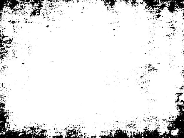 Grainy Monochrome Grunge Vector Design Un patrón abstracto en blanco y negro con grano y angustia