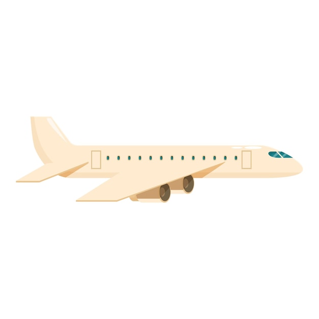 Un gran avión blanco está volando en el cielo.