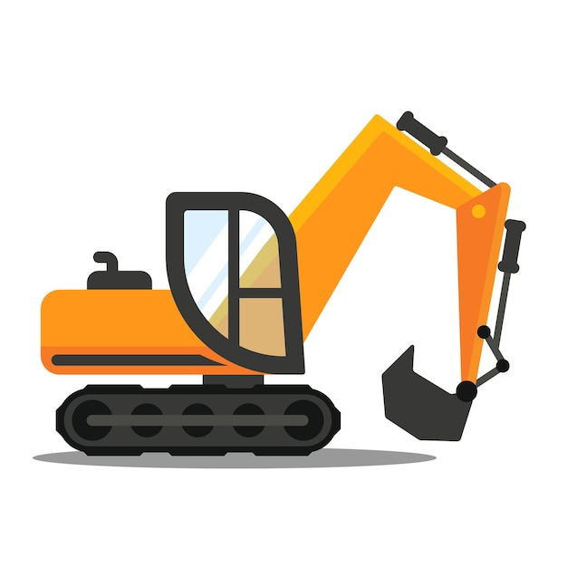 Gran conjunto Vector de ilustración de equipos de construcción con estilo infantil o estilo de dibujos animados Especial